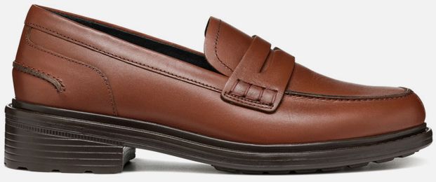 GEOX Beige women's moccasins Walk pleasure - Women's