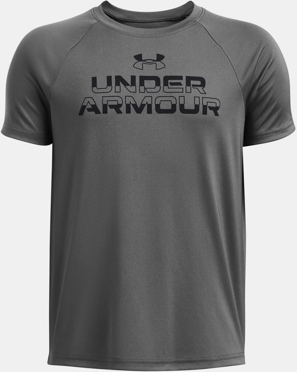 Under Armour Boys' T-shirt UA Tech Split Wordmark SS - Boys