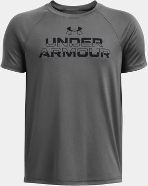 Under Armour Boys' T-shirt UA Tech Split Wordmark SS - Boys