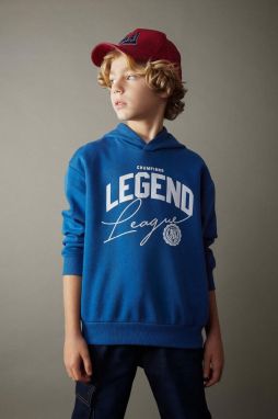 DEFACTO Boy Oversize Fit Hooded Thick Sweatshirt