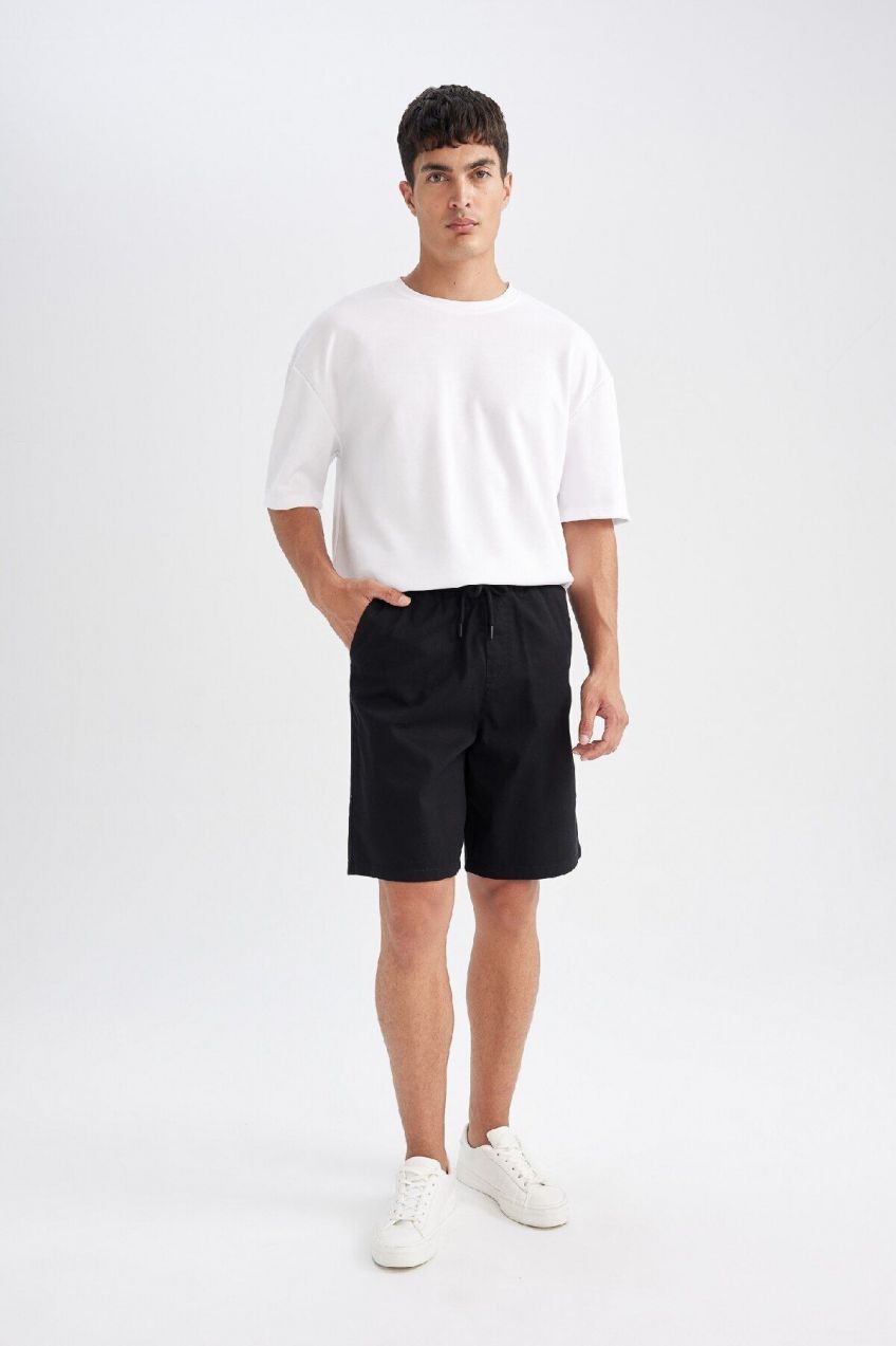 DEFACTO Relax Fit Cotton Bermuda