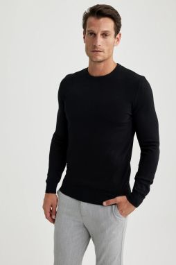 DEFACTO Regular Fit Crew Neck Sweater