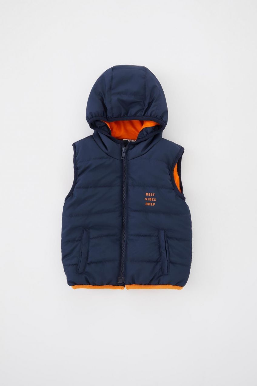 DEFACTO Baby Boy Hooded Puffer Vest