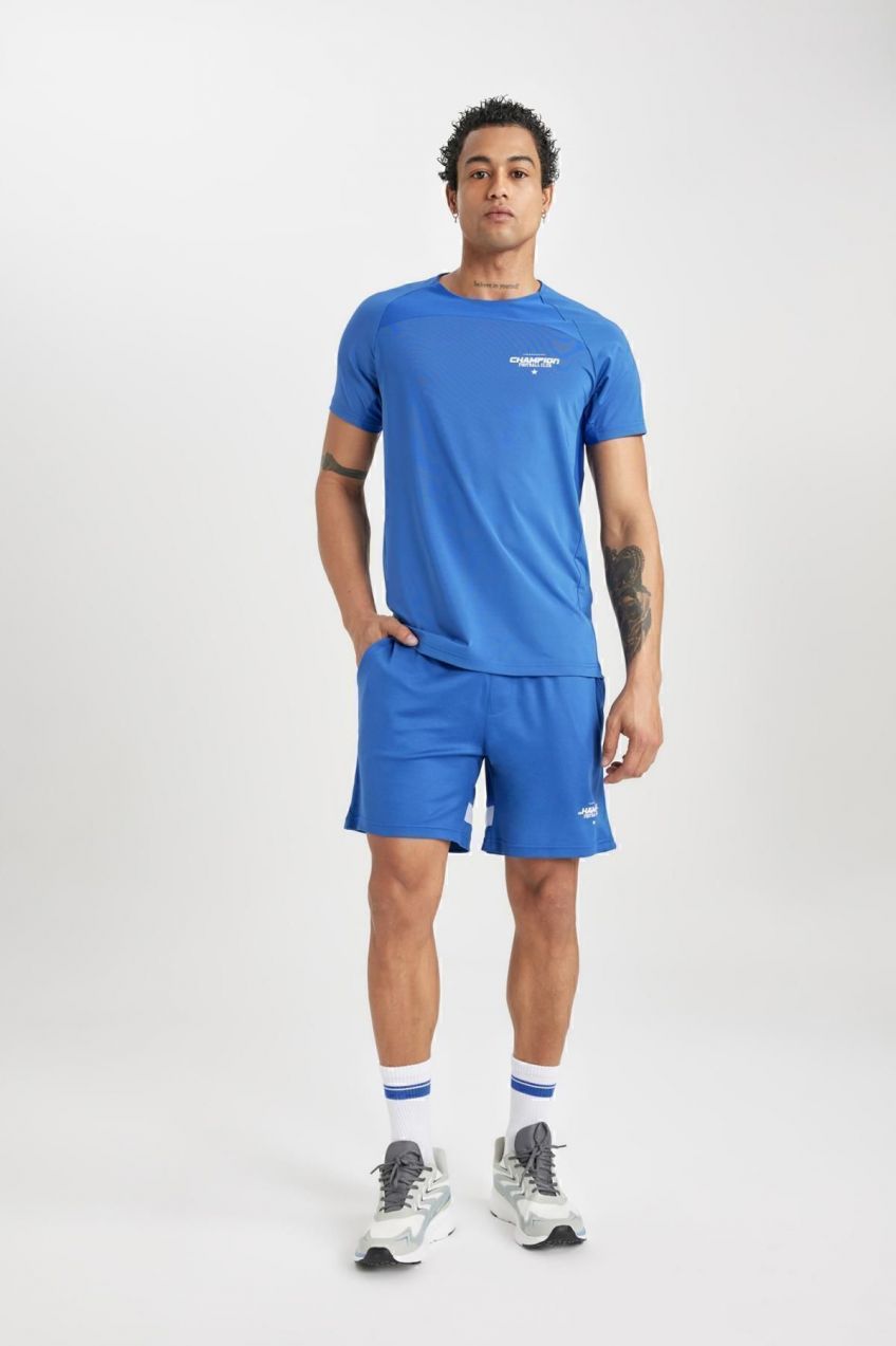 DEFACTO Fit Slim Fit Athlete Short Leg Shorts