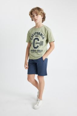 DEFACTO Boy's Zipper Pocket Shorts