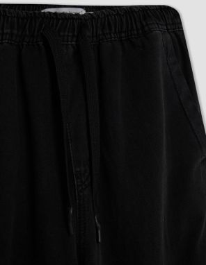 DEFACTO Wide Leg Fit Wide Pattern Normal Waist Wide Leg Jean Trousers