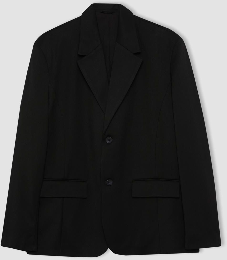 DEFACTO Relax Fit Lined Blazer Jacket