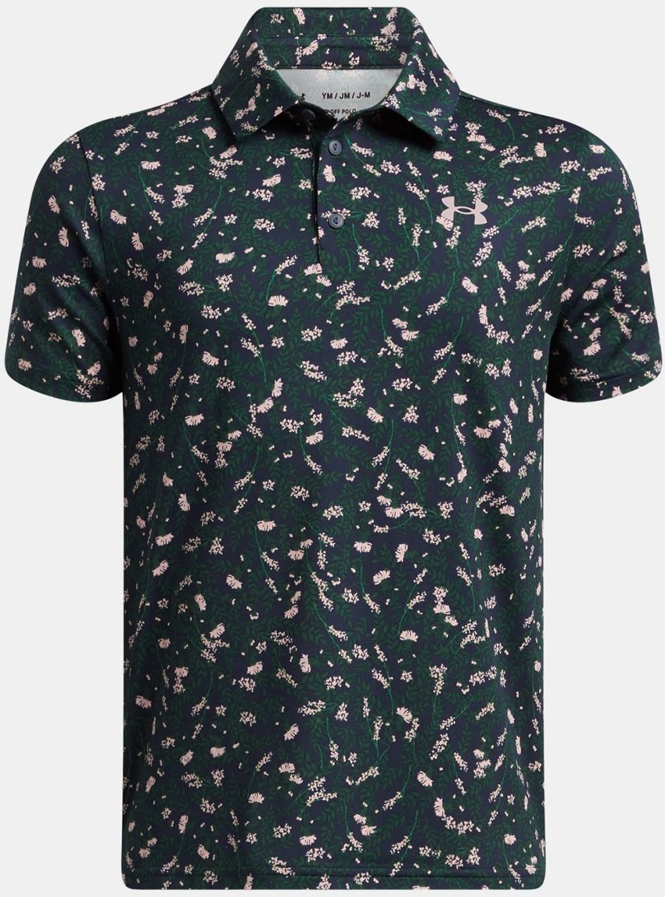Under Armour Boys' T-shirt UA Playoff Printed Polo - Boys