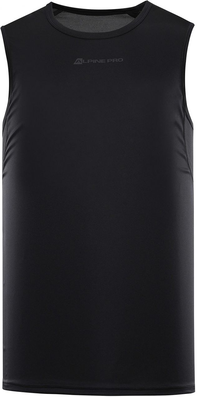 Men's quick-drying tank top ALPINE PRO MIXED black variant pa