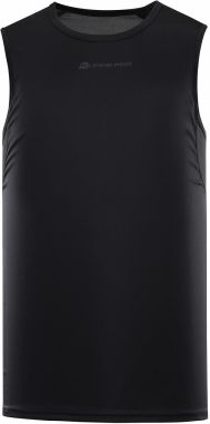Men's quick-drying tank top ALPINE PRO MIXED black variant pa