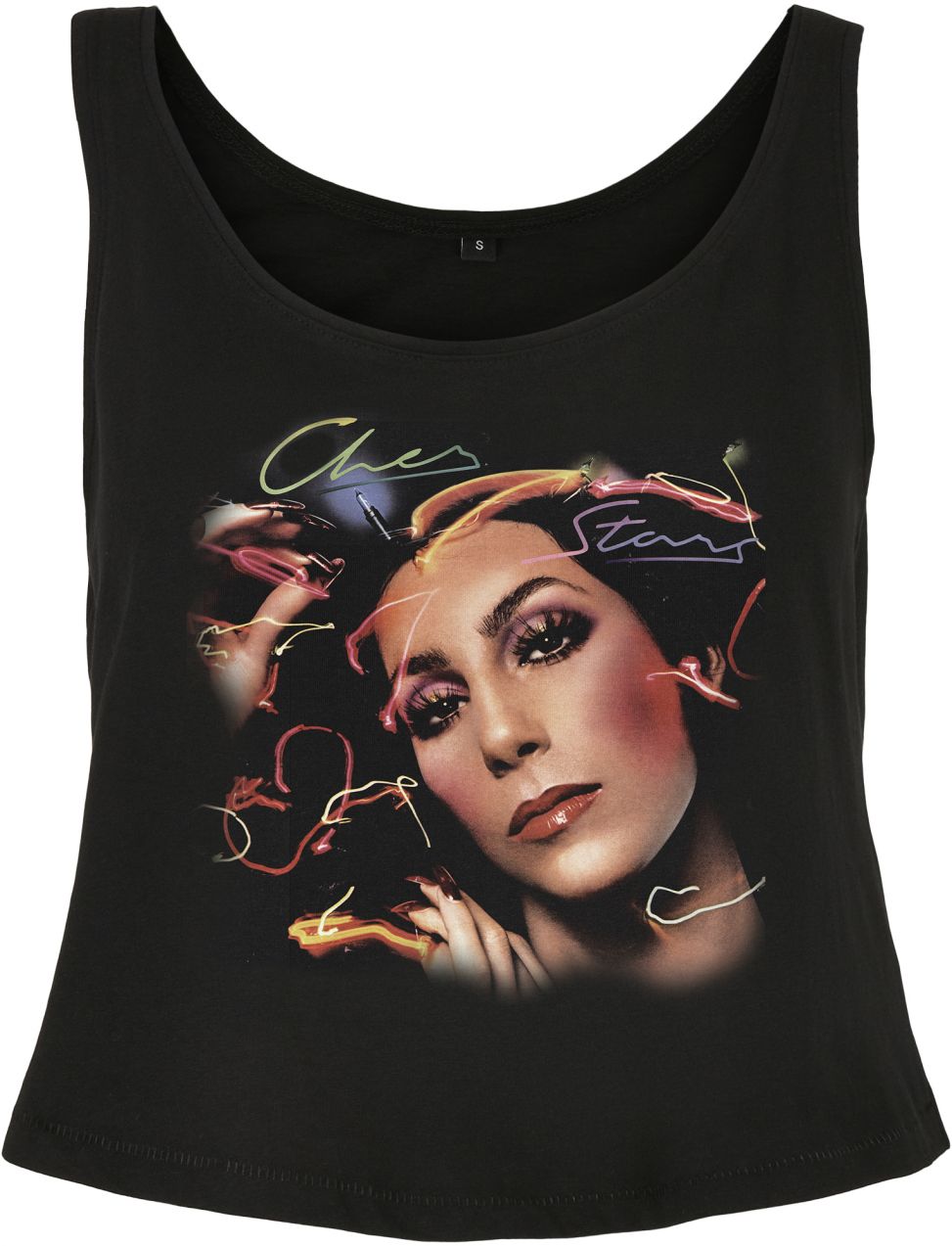 Women's tank top Cher Colour black