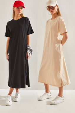 Bianco Lucci Women's Double Basic Dress
