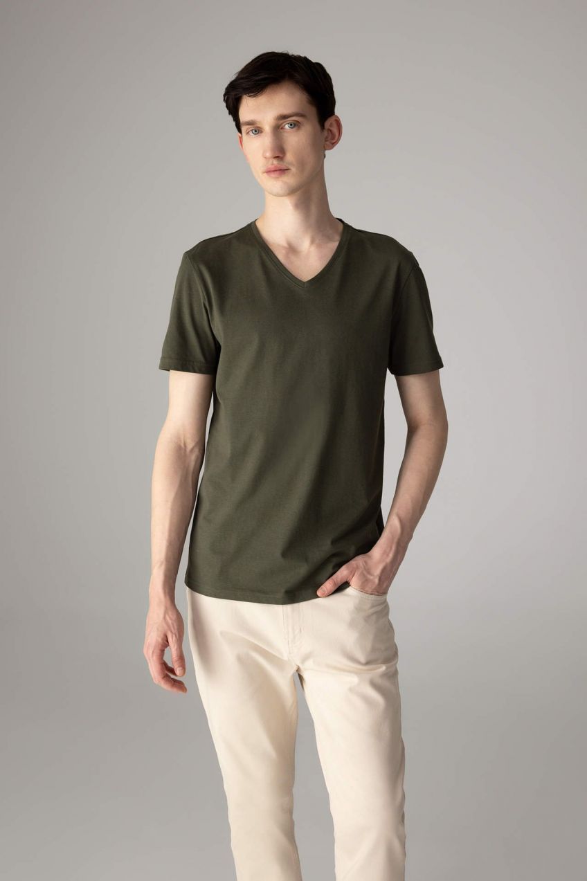 DEFACTO Slim Fit Crew Neck T-Shirt