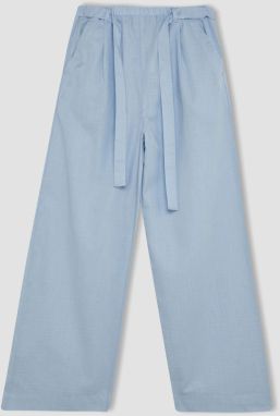DEFACTO Girl Wide Leg Cotton Trousers