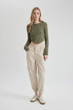 DEFACTO Cargo Jogger Gabardine Trousers