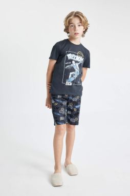 DEFACTO 2 piece Regular Fit Knitted Pyjamas