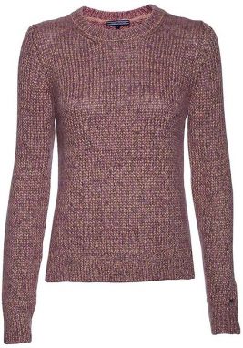 Tommy Hilfiger Sveter - FROLA LUREX TWEED C-NK SWTR viacfarebný