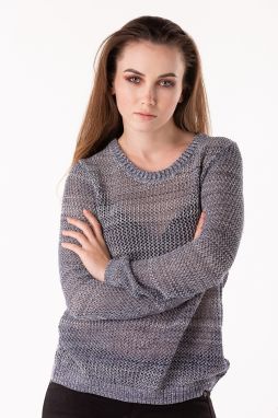 Tommy Hilfiger Sveter - PAULINA TWISTED CABLE SWTR modrý