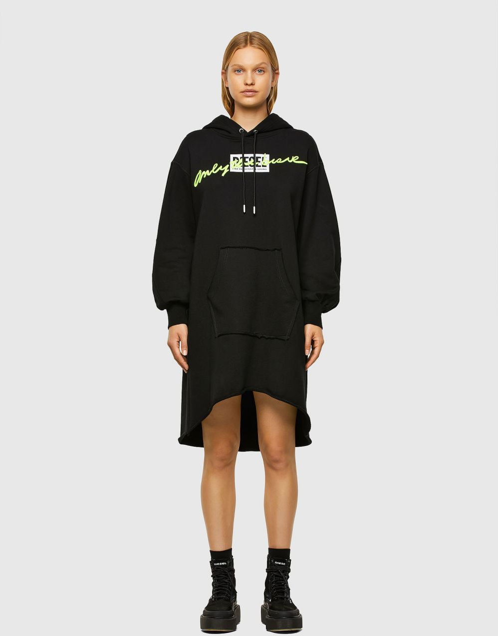 Diesel Šaty - DNEWS DRESS čierne
