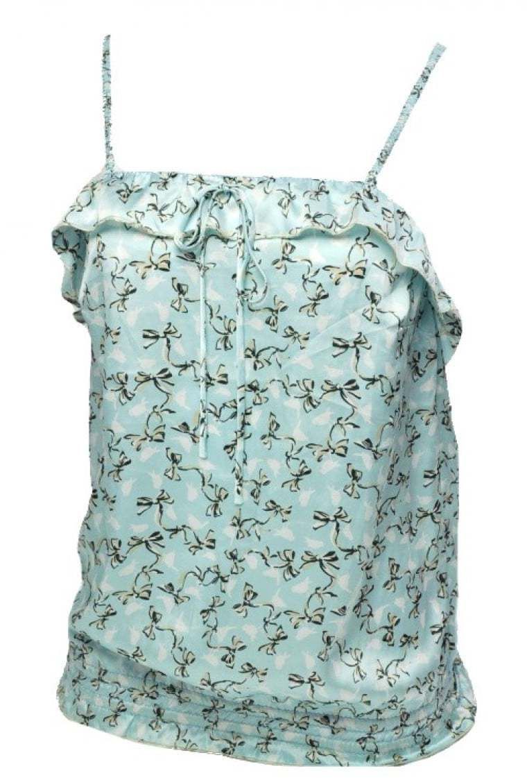 Tommy Hilfiger Top - hedolie top s/s zelený