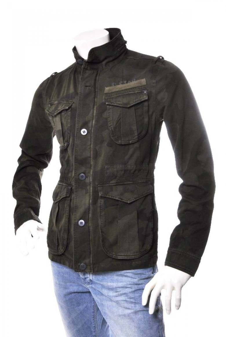 G-STAR Bunda - field overs l/s zelená