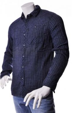 G-STAR Košela - raw rad shi l/s modrá
