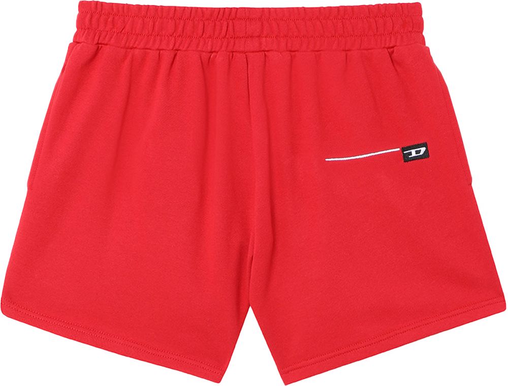 Diesel Krátke nohavice - UFLBSKIRZY SHORTS červené