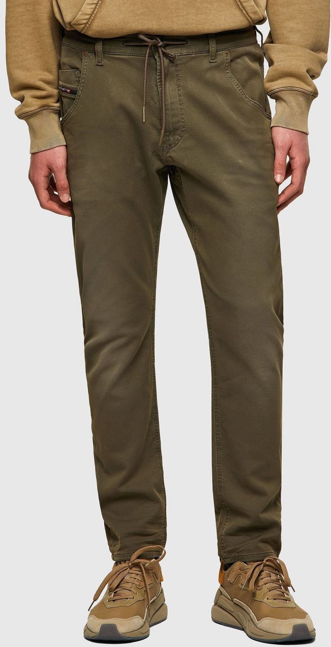 Diesel Rifle - KROOLEYENE L.32 Sweat jeans zelené