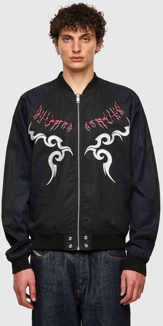 Diesel Bunda - D-IVORY-SP JACKET čierna