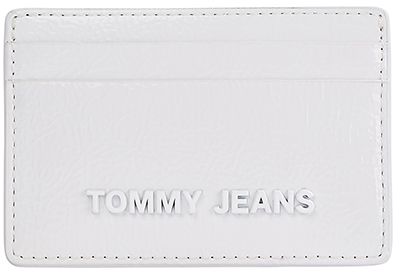 Tommy Jeans Puzdro - TJW ESS CC HOLDER CRINKLE biele