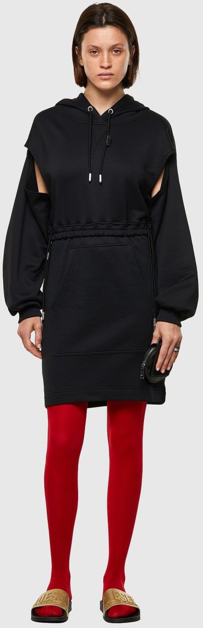 Diesel Šaty - DONEONB1 DRESS modré