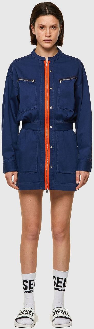 Diesel Šaty - DEANGELICASP DRESS modré