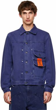 Diesel Bunda - DSFERASP JACKET modrá