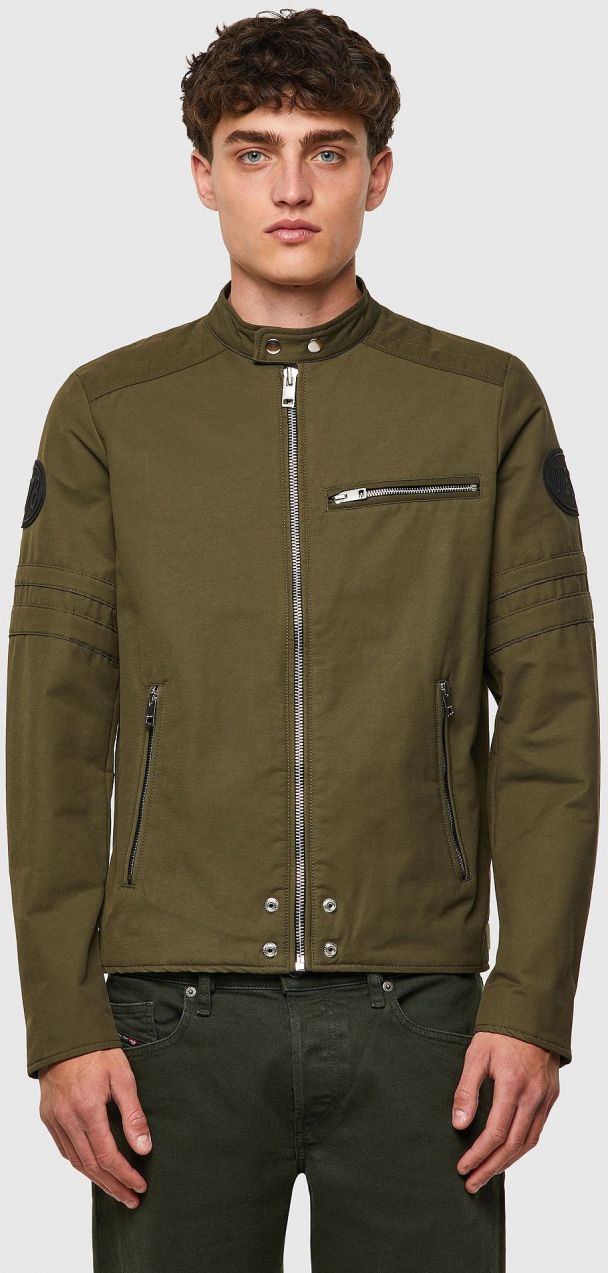Diesel Bunda - JGLORY  JACKET zelená