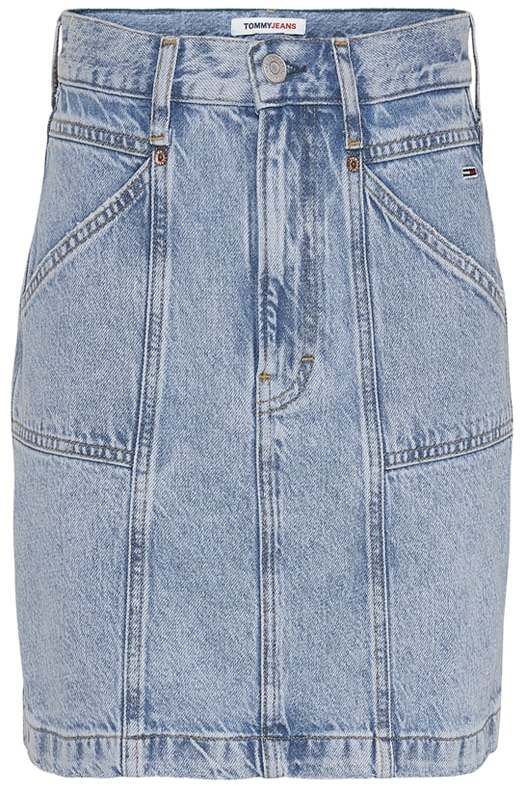 Sukňa  - Tommy Jeans MOM SKIRT K PCKT BE715 SVLBRG bledomodrá