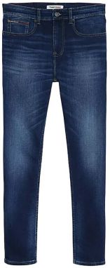 Tommy Jeans Rifle - AUSTIN SLIM TAPERED ASDBS modré