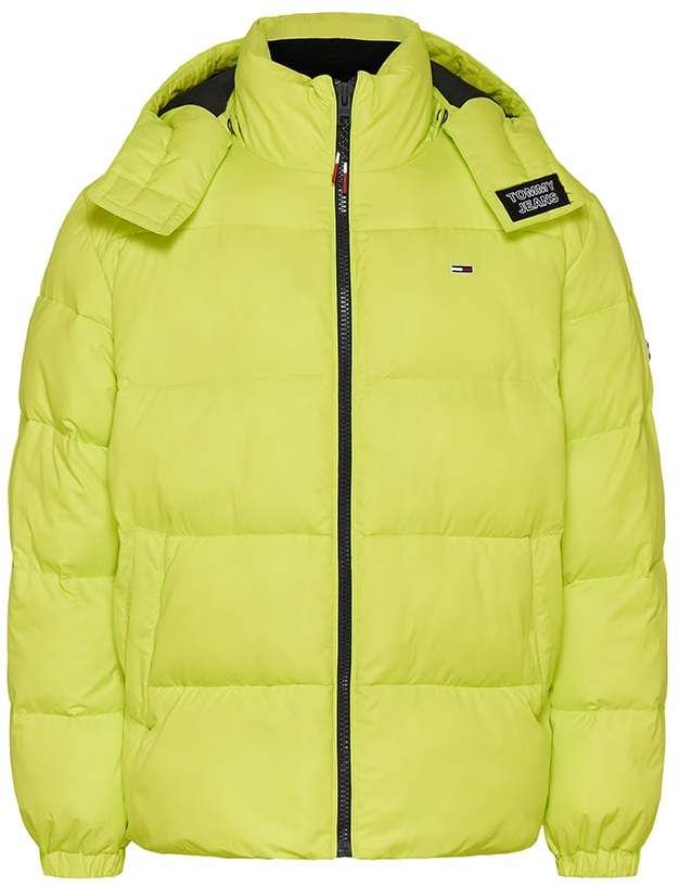 Bunda - Tommy Jeans TJM ESSENTIAL POLY JACKET žltá