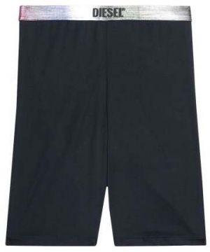 Diesel Krátke nohavice - UFLB-FAUSTIN-MF SHORTS čierne