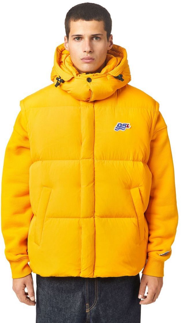 Diesel Vesta - W-ROLF-SL JACKET žltá