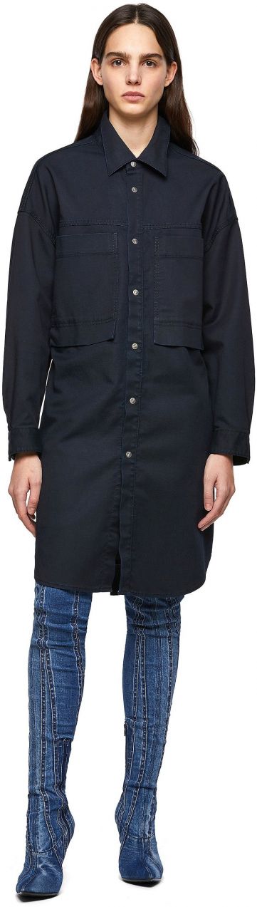 Diesel Šaty - DBABLYXSPNE DRESS modré