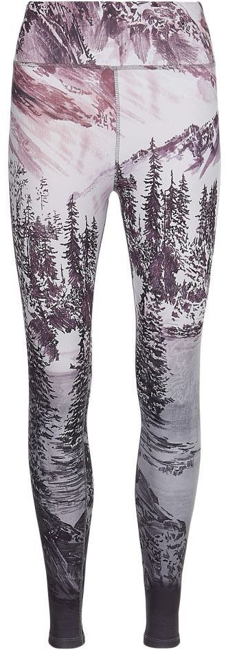 Tommy Hilfiger Legíny - ICON RW AOP LEGGING vzorované