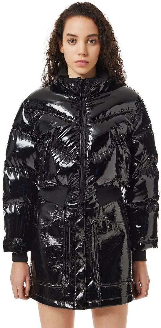 Diesel Bunda - W-CREMA JACKET čierna