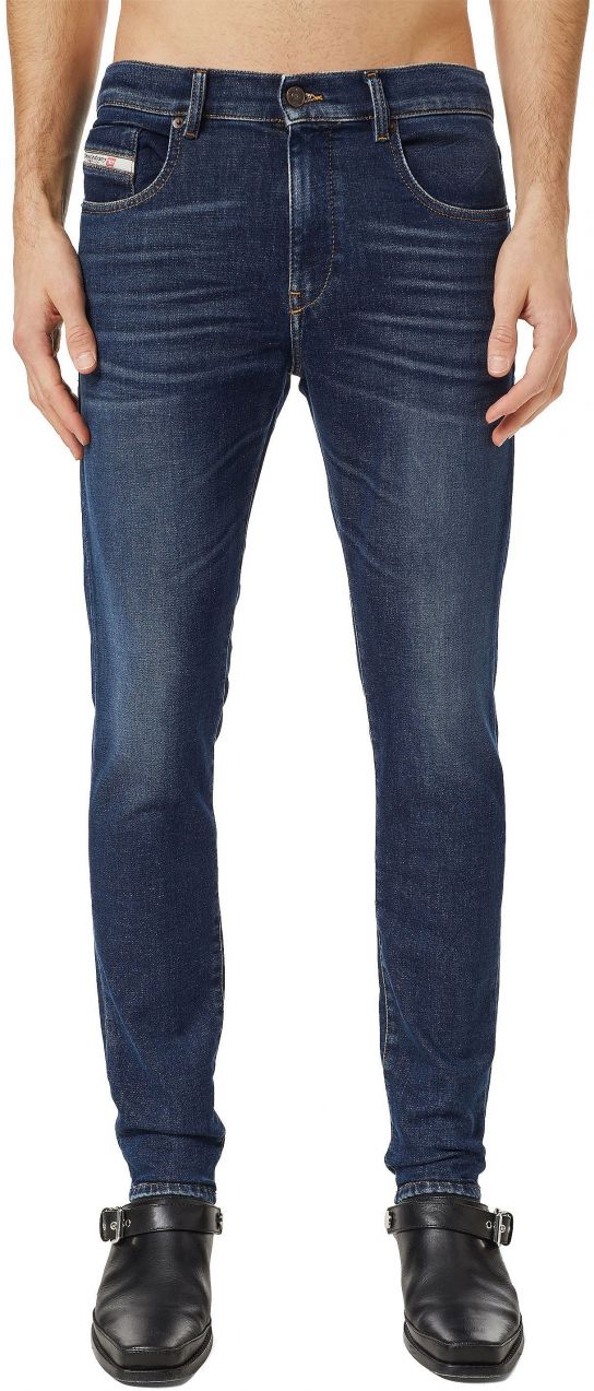 Diesel Rifle - D-STRUKT-Z-T Sweat jeans modré