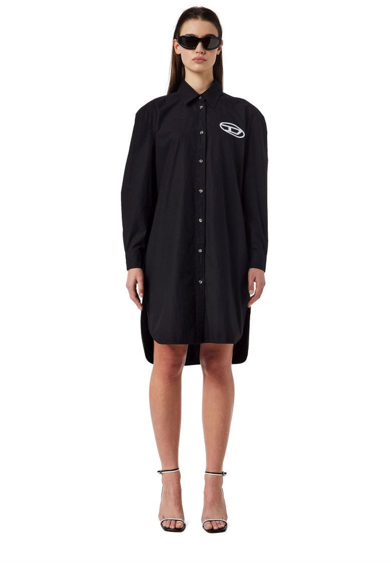 Diesel Šaty- D-LUNAR-A DRESS čierne