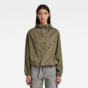 G-STAR Mikina - Mock neck shirt l\s zelená