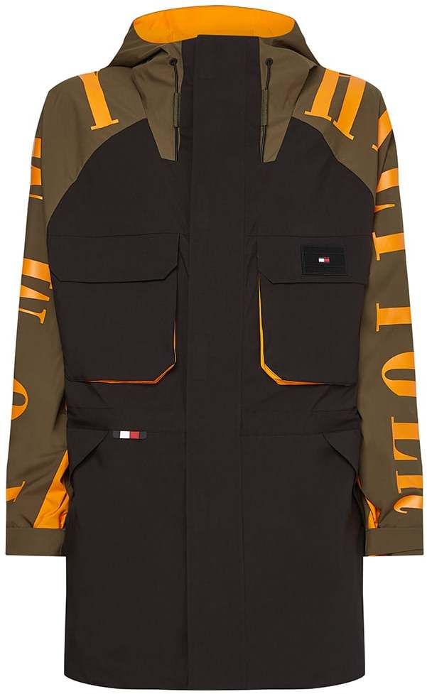Tommy Hilfiger Bunda - TECH SAIL PARKA zelená