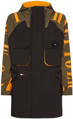 Tommy Hilfiger Bunda - TECH SAIL PARKA zelená