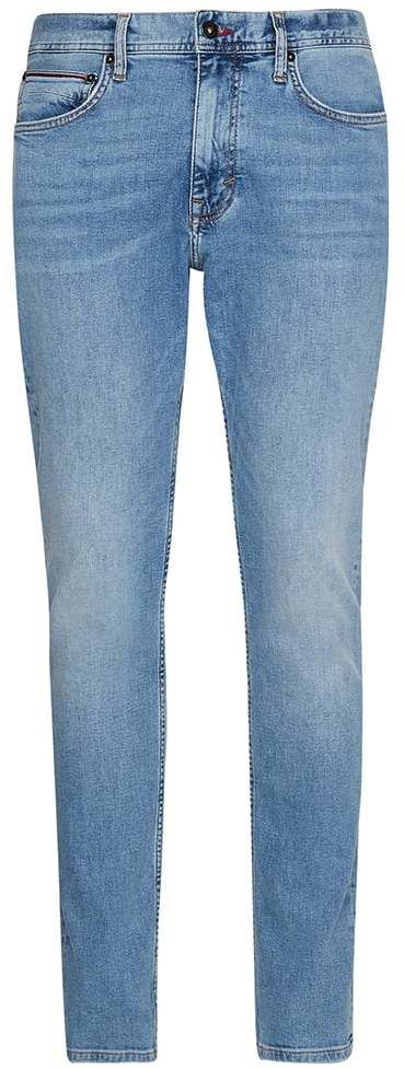 Tommy Hilfiger Rifle - TAPERED HOUSTON PSTR CONNON IND modré