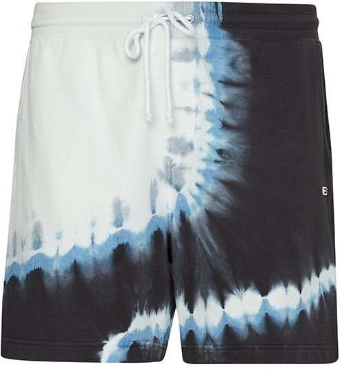 Tommy Jeans Krátke nohavice - TJM SEASONAL TIE DYE BEACH SHORT vzorované