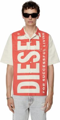 Diesel Košeľa - S-MAC-22 SHIRT béžová